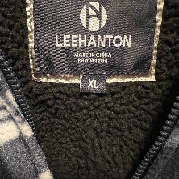 LeeHanton Flannel Zip Up Hoodie - Picture 4 of 4